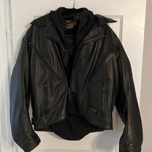 Harley Davidson Leather Jacket Men’s XL.  FXRG series